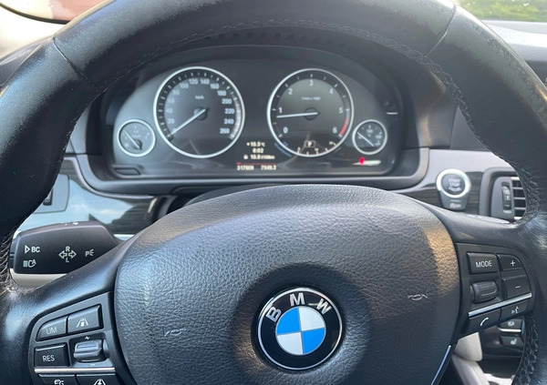 BMW Seria 5 cena 65900 przebieg: 317040, rok produkcji 2013 z Strzegom małe 191